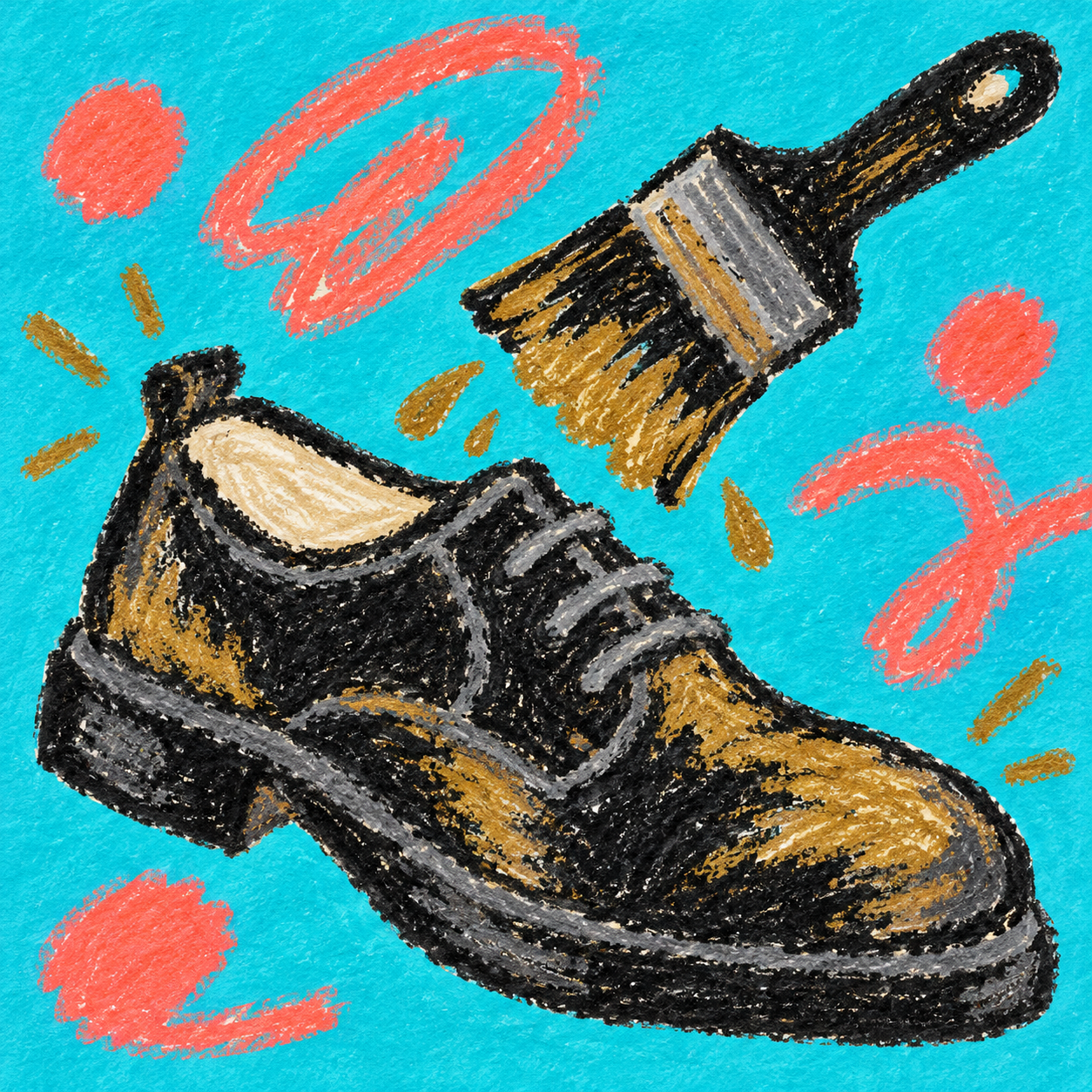 Moritakeiichi Shoemaker 森田圭一「over dyed shoes in japan vol.3 -gold-」、恵比寿HALO GALLERYで10月31日から開催の掲載イメージ