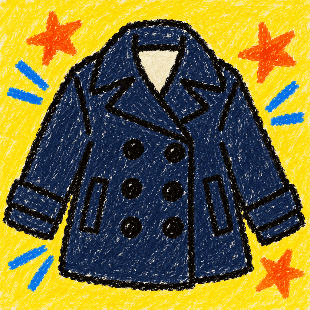 OVERCOAT OVERCOATのダブルブレストのピーコートが公式オンラインストアに新入荷の掲載イメージ