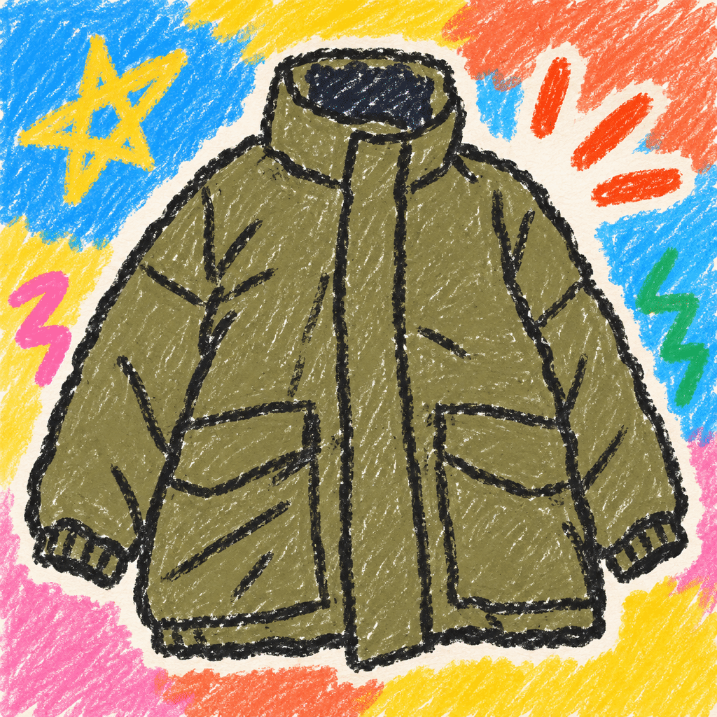 INNAT INNAT × WILD THINGS「PADDED TACTICAL FIELD COAT」、Graphpaper AOYAMAに入荷の掲載イメージ