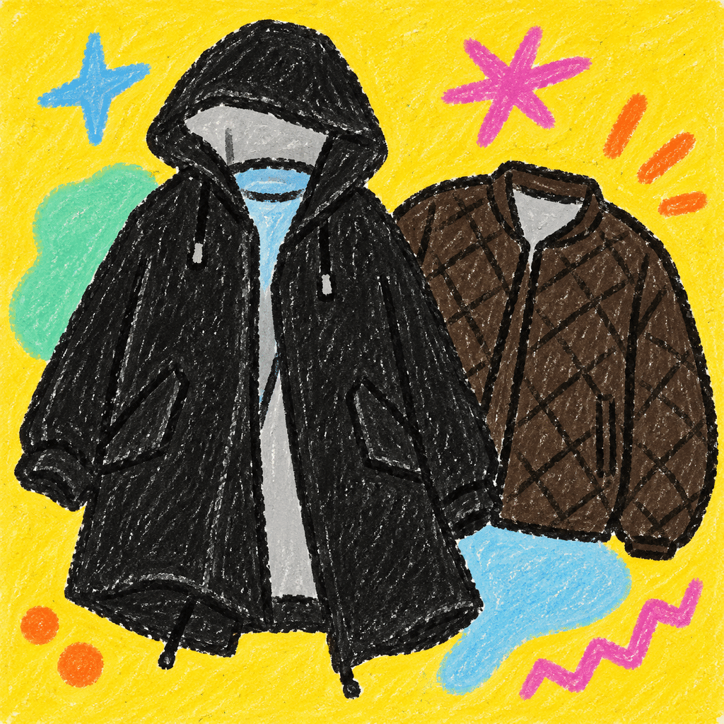 THE RERACS THE RERACSのエディション別注モッズコートとキルティングジャケット、10月24日に発売の掲載イメージ